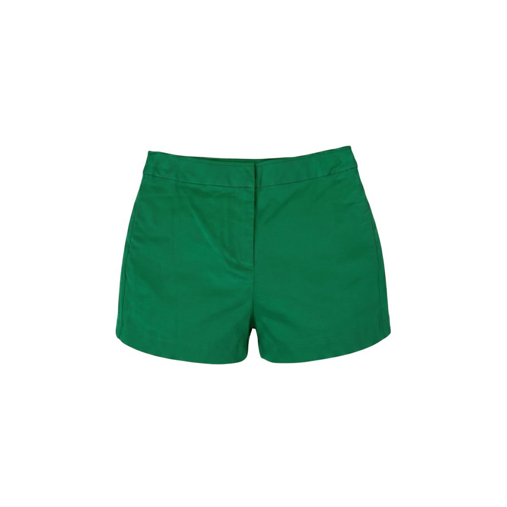 Malo Green Cotton Womens Shorts Malo