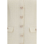 Self-Portrait Beige Polyester Casual Dress