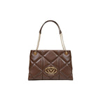 Love Moschino Brown Polyethylene Handbag Love Moschino