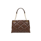 Love Moschino Brown Polyethylene Handbag Love Moschino