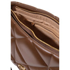 Love Moschino Brown Polyethylene Handbag Love Moschino