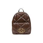 Love Moschino Brown Polyethylene Backpack Love Moschino