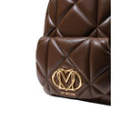 Love Moschino Brown Polyethylene Backpack Love Moschino