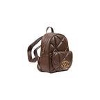 Love Moschino Brown Polyethylene Backpack Love Moschino