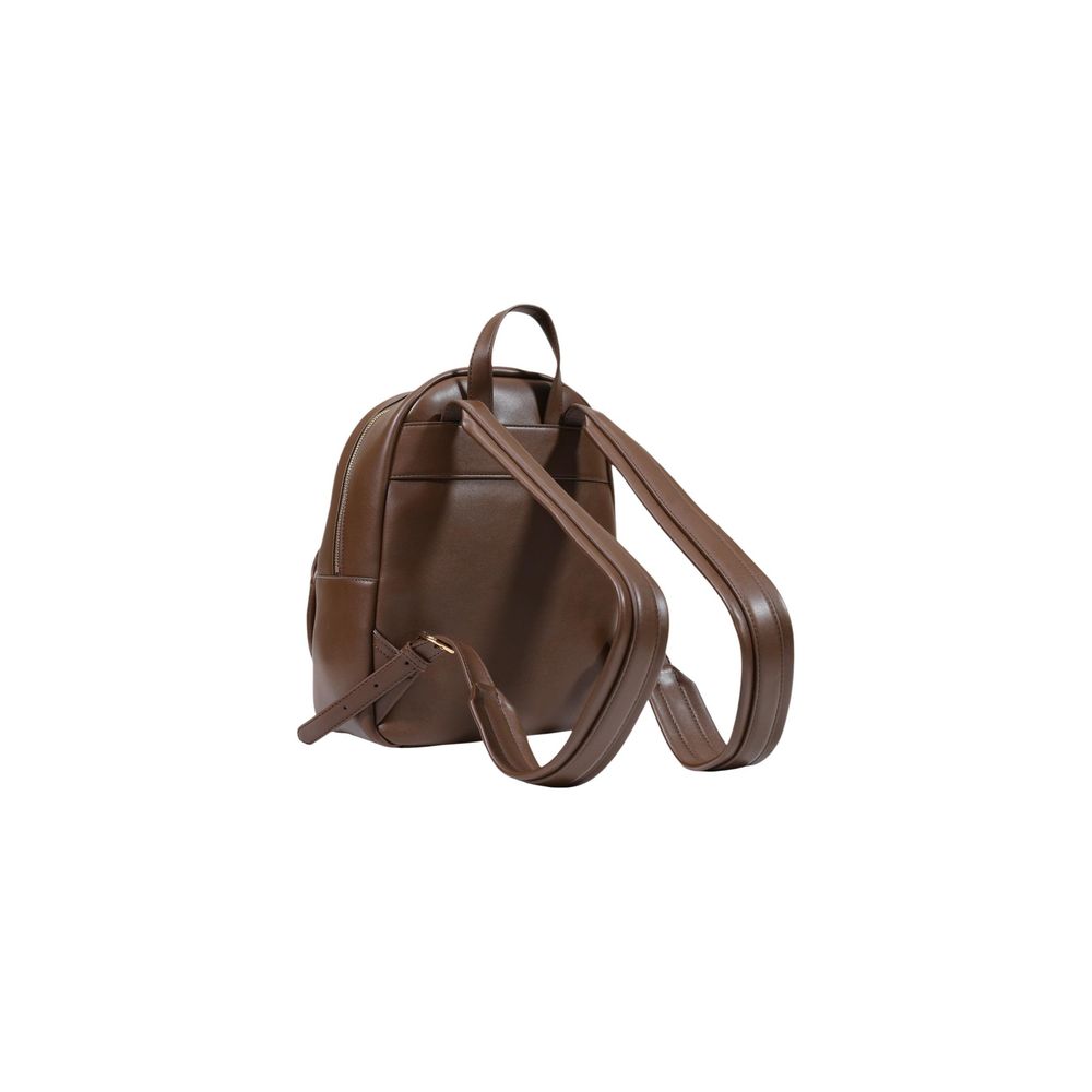 Love Moschino Brown Polyethylene Backpack Love Moschino