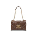 Love Moschino Brown Polyethylene Handbag Love Moschino