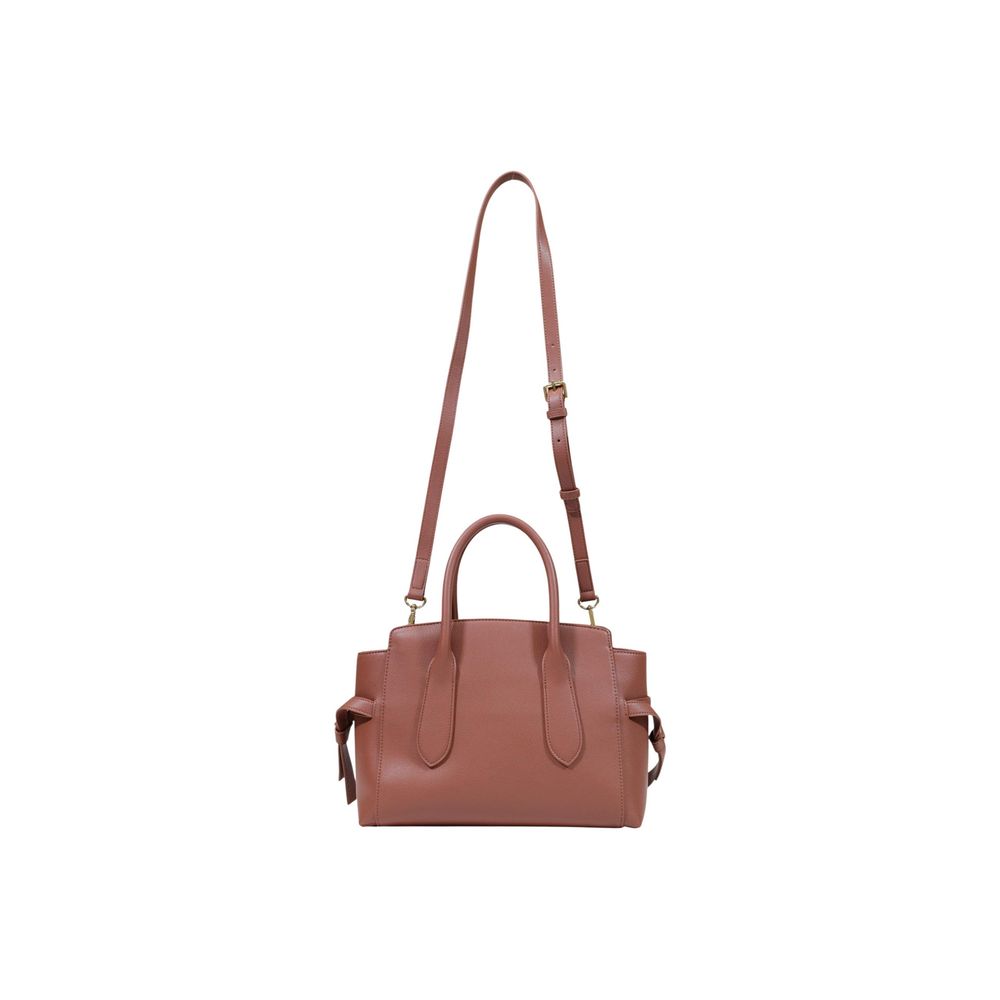 Love Moschino Brown Polyethylene Handbag Love Moschino