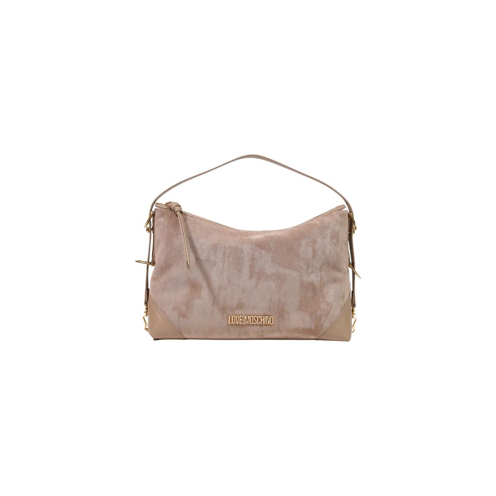 Love Moschino Beige Polyester Handbag Love Moschino