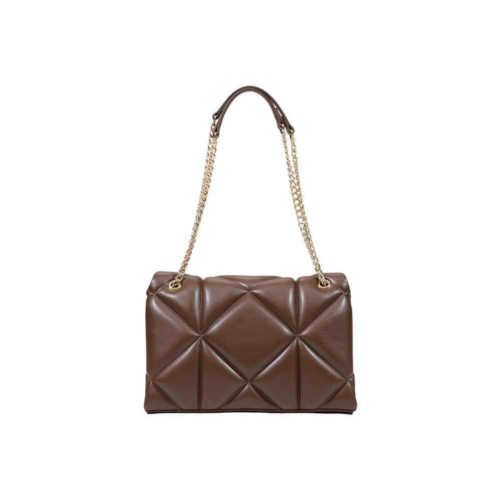 Love Moschino Brown Polyethylene Handbag Love Moschino