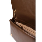 Love Moschino Brown Polyethylene Handbag Love Moschino