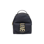 Love Moschino Black Polyethylene Backpack Love Moschino