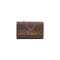 Love Moschino Brown Polyethylene Handbag Love Moschino