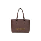 Love Moschino Brown Polyethylene Handbag Love Moschino