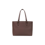 Love Moschino Brown Polyethylene Handbag Love Moschino