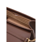 Love Moschino Brown Polyethylene Handbag Love Moschino