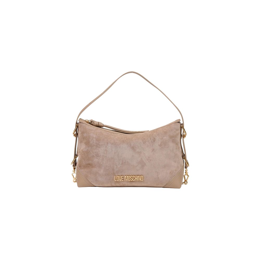 Love Moschino Beige Polyester Handbag Love Moschino