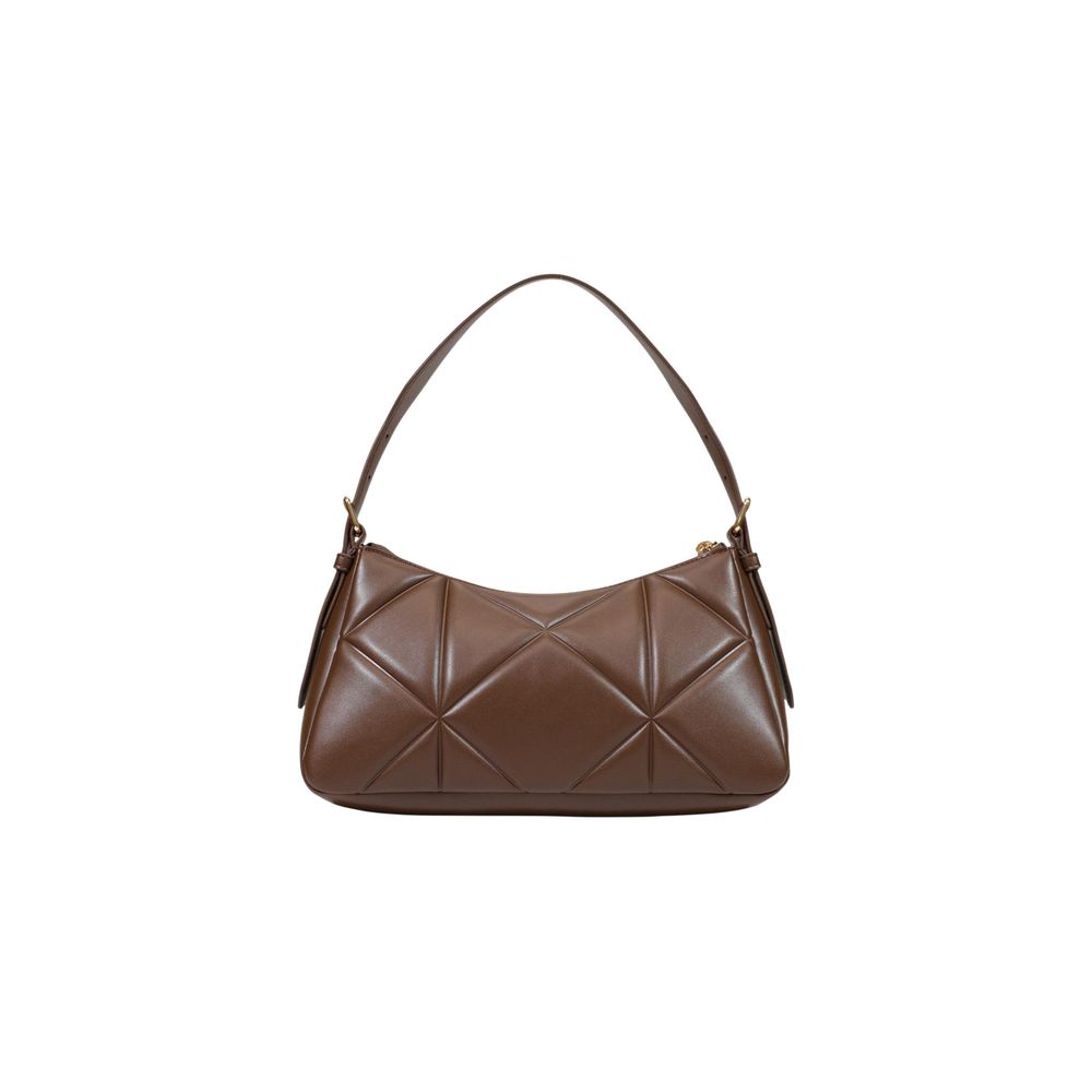 Love Moschino Brown Polyethylene Handbag Love Moschino