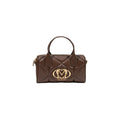 Love Moschino Brown Polyethylene Handbag Love Moschino