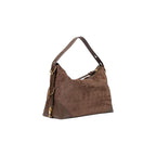 Love Moschino Brown Polyester Handbag Love Moschino