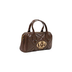 Love Moschino Brown Polyethylene Handbag Love Moschino