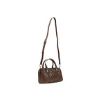 Love Moschino Brown Polyethylene Handbag Love Moschino