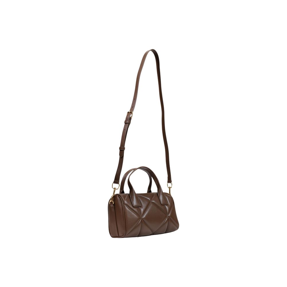 Love Moschino Brown Polyethylene Handbag Love Moschino