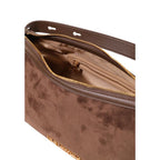 Love Moschino Brown Polyester Handbag Love Moschino