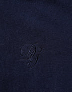 Dolce & Gabbana Blue Wool Knit Turtleneck Pullover Sweater Dolce & Gabbana
