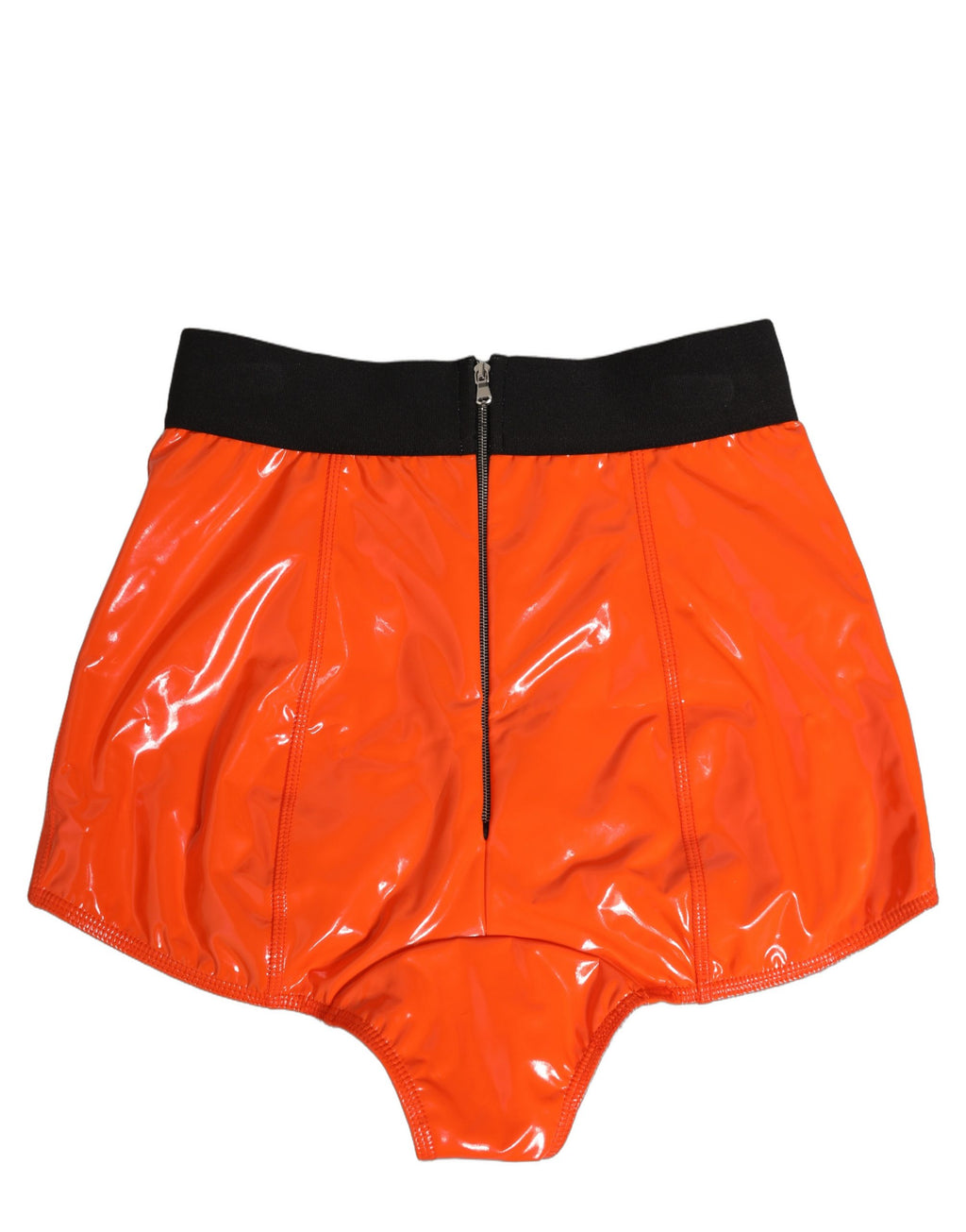 Dolce & Gabbana Orange Polyester Logo High Waist Girdle Underwear Dolce & Gabbana