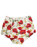 Dolce & Gabbana White Nylon Floral High Waisted Girdle Underwear Dolce & Gabbana