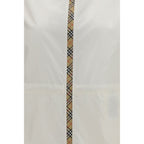 Burberry White Polyamide Shell Jacket