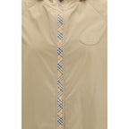 Burberry Beige Nylon Shell Jacket
