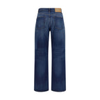 Haikure Blue Cotton Jeans Denim