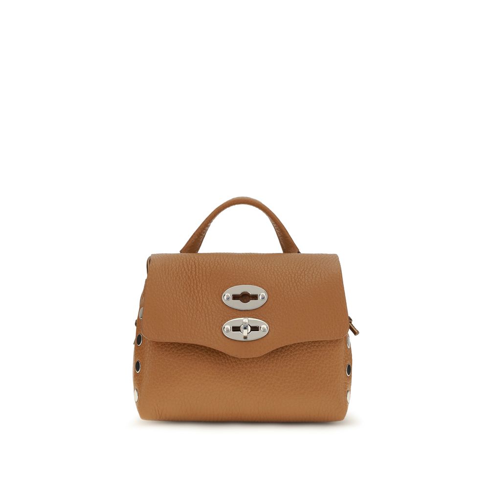 Zanellato Beige Calf Leather Bos Taurus Shoulder Bag Zanellato