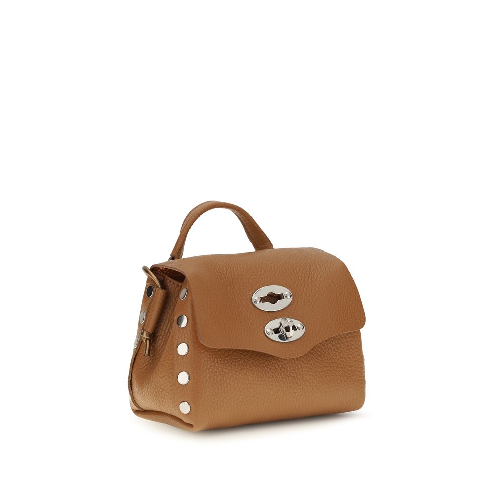 Zanellato Beige Calf Leather Bos Taurus Shoulder Bag Zanellato