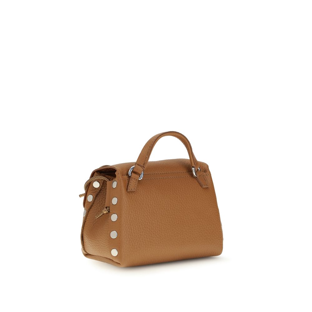 Zanellato Beige Calf Leather Bos Taurus Shoulder Bag Zanellato