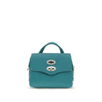 Zanellato Bicolor Calf Leather Bos Taurus Shoulder Bag Zanellato