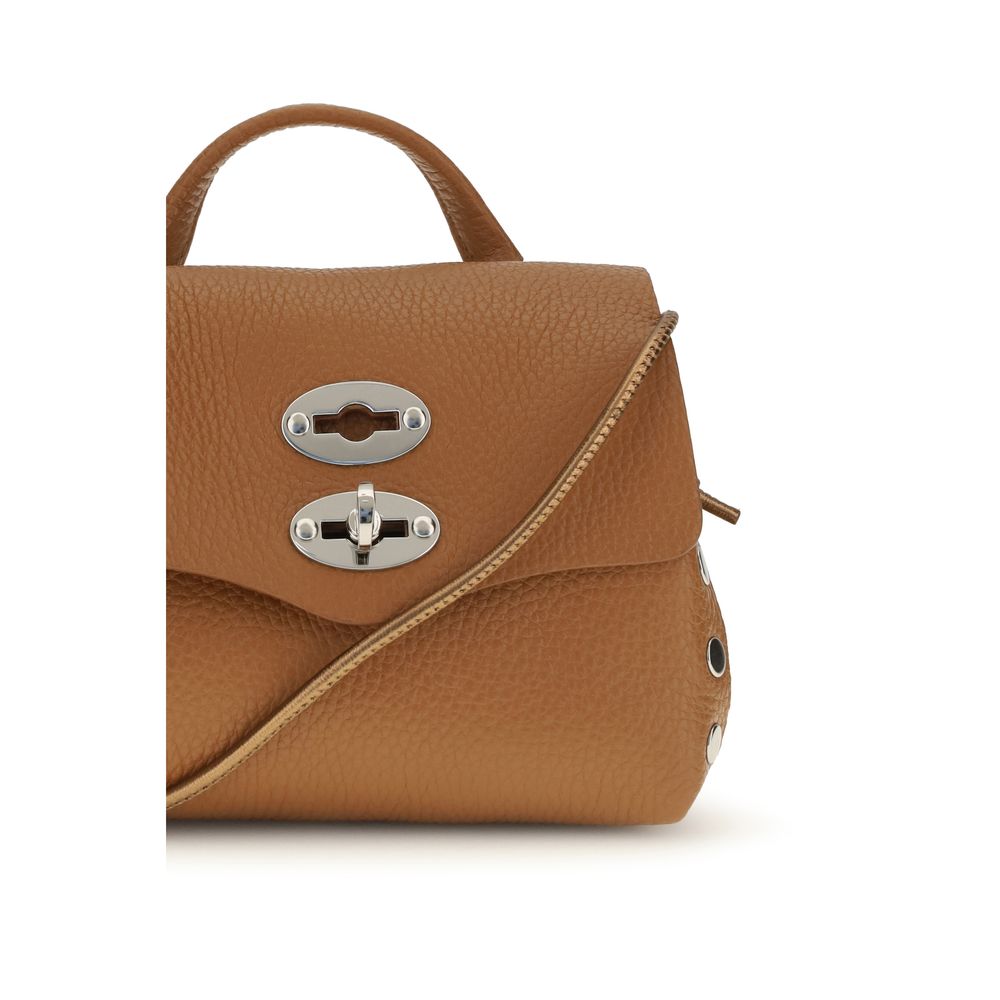 Zanellato Beige Calf Leather Bos Taurus Shoulder Bag Zanellato