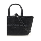 Alexander Wang Gray Cotton Shoulder Bag Alexander Wang
