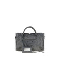 Balenciaga Gray Lamb Ovis Aries Handbag