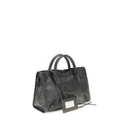 Balenciaga Gray Lamb Ovis Aries Handbag