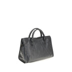 Balenciaga Gray Lamb Ovis Aries Handbag