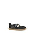 Ganni Black Polyester Ballet Flats Ganni