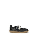 Ganni Black Polyester Ballet Flats Ganni