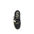 Ganni Black Polyester Ballet Flats Ganni