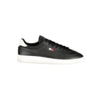 Tommy Hilfiger Black Polyurethane Men's Sneaker Tommy Hilfiger