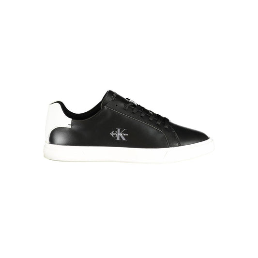 Calvin Klein Black Polyurethane Womens Sneaker Calvin Klein