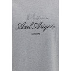 Axel Arigato Gray Cotton T-Shirt