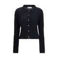 Our Legacy Black Alpaca Vicugna Pacos Polo Shirt