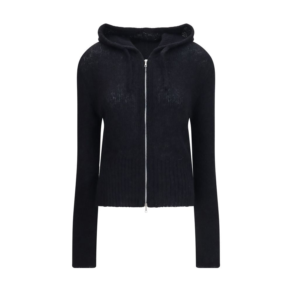 Our Legacy Black Alpaca Vicugna Pacos Hoodie